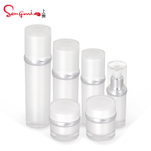 30g 50g 30ml 50ml 80ml 100ml Luxury Plastic Container Customized Acrylic Cream Jar Lotion Bottle for skin care packaging